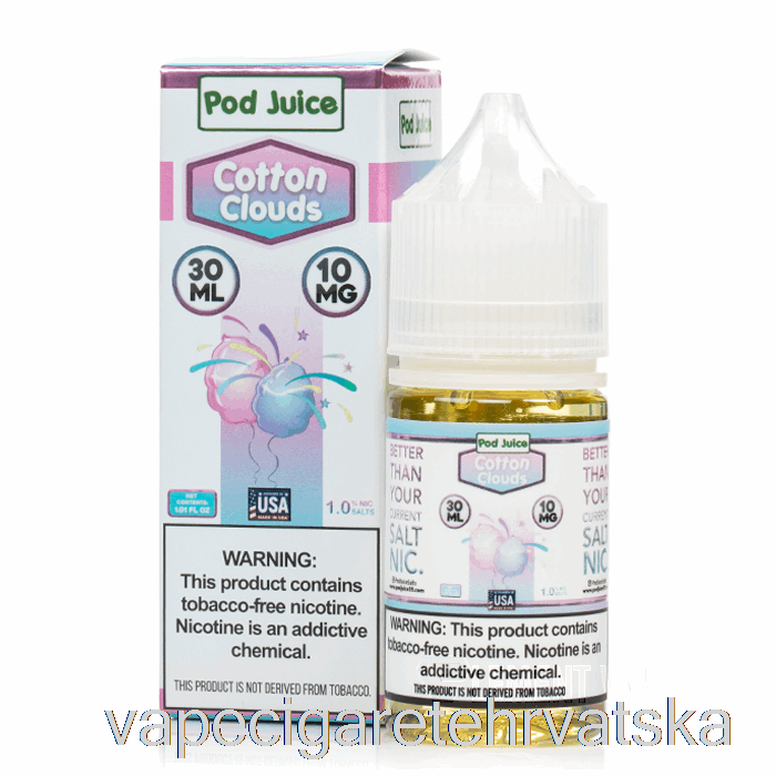 Vape Hrvatska Cotton Clouds - Mahuna Sok - 30ml 55mg